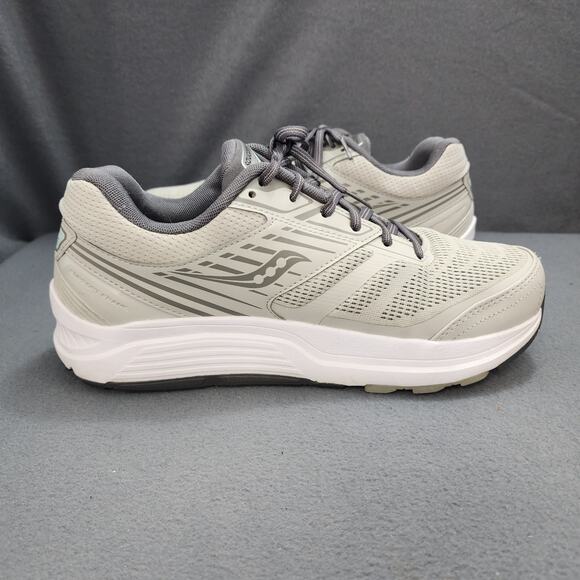 Saucony Shoes Sneakers Women 9.5W Formfit Grey Echelon 8 PWRRun Running Athletic - Picture 10 of 16